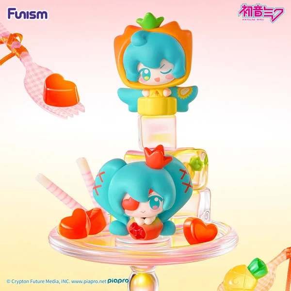 HATSUNE MIKU - Dopamine Qface Blind Box - 1 Unidade (3 Figuras)